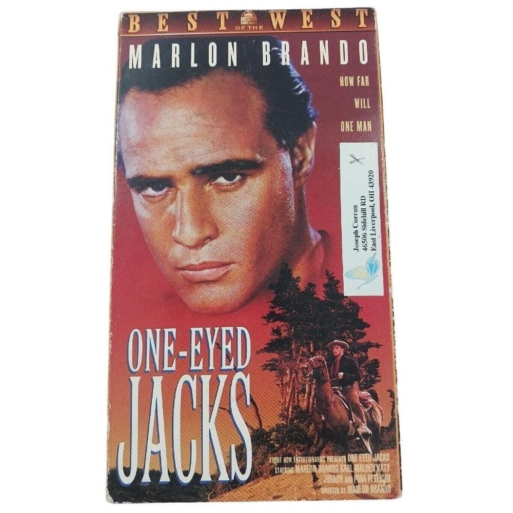 Front Row Entertainment One-Eyed‎ Jacks 45882-3 Marlon Brando VHS Western Movie